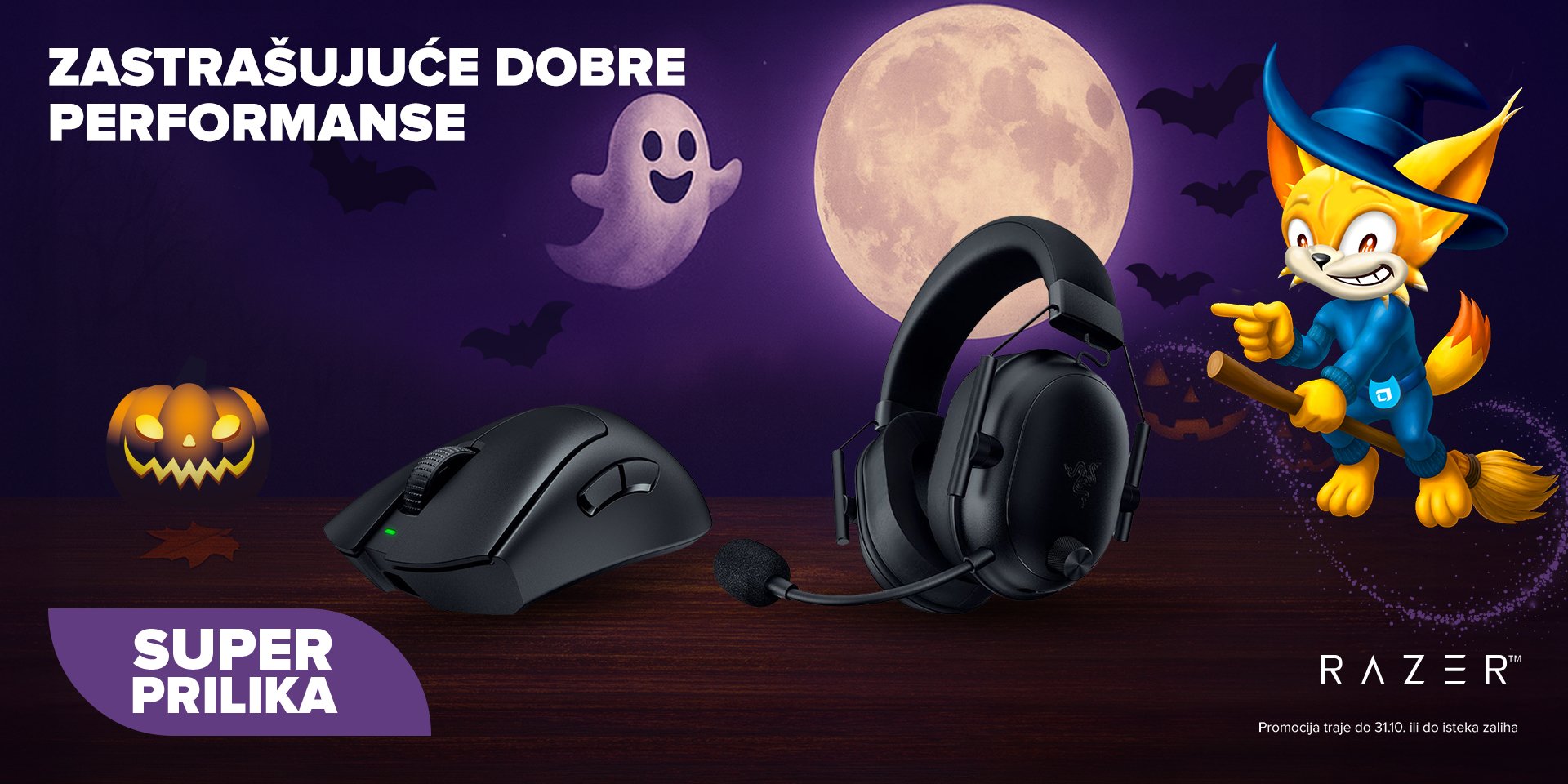 Istraži vrhunsku Razer periferiju po top cijenama